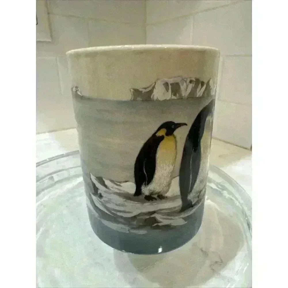 Otagiri Antarctic Emperor Penguin Mug Coffee Cup Japan Ceramic - Picture 7 of 11